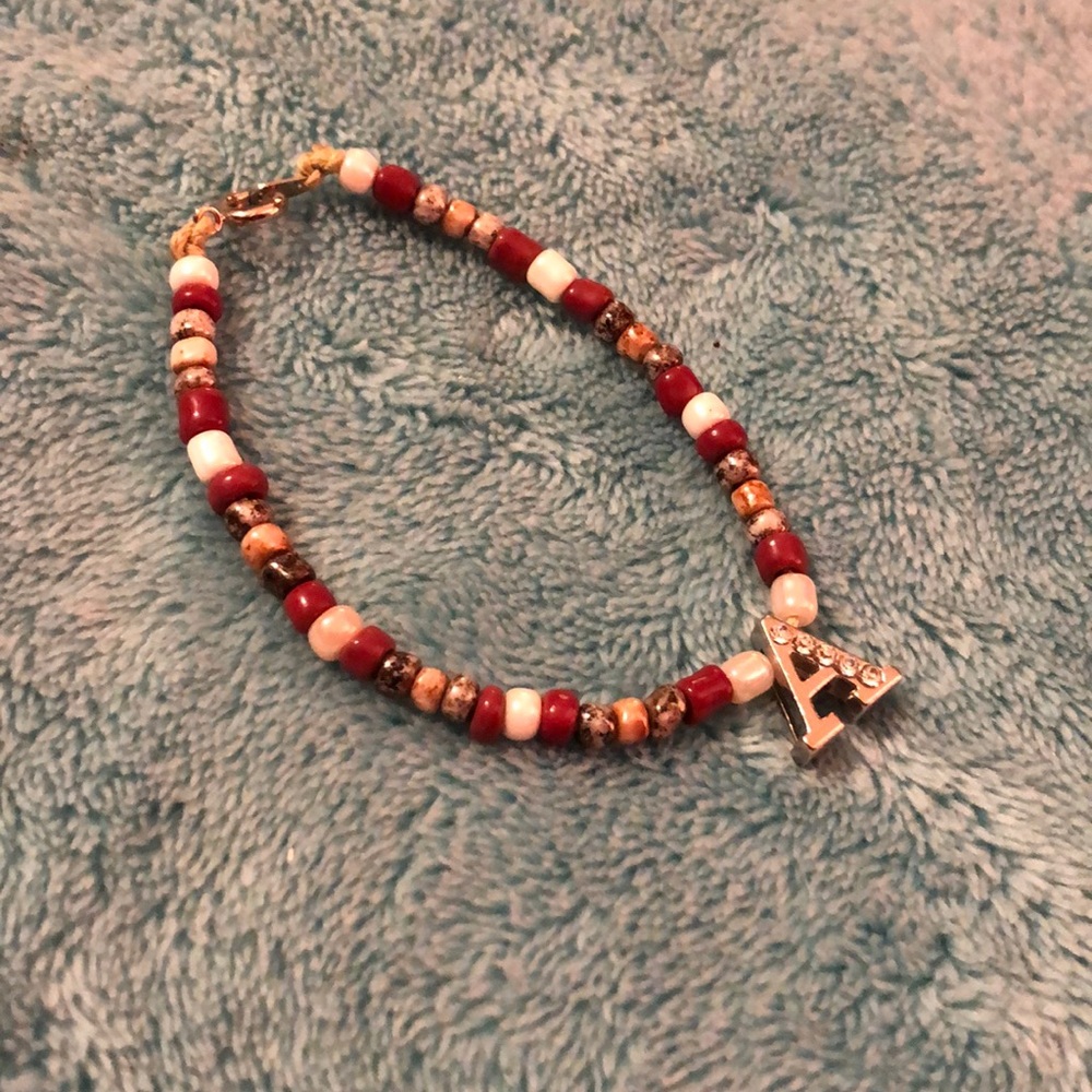 Handmade Monogram Bracelet